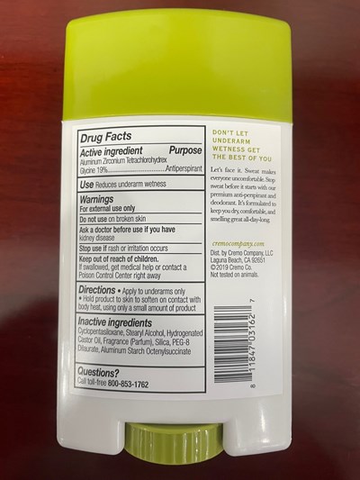 Inactive Ingredients (Sage1 Inactive)